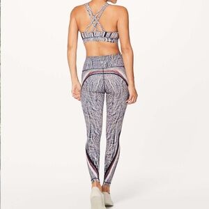 Lululemon Polychromatic Wunder Under Pant Hi-rise 50g Multi Black Size 2